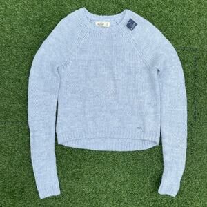 Hollister Women's Grey Knit Sweater Small
